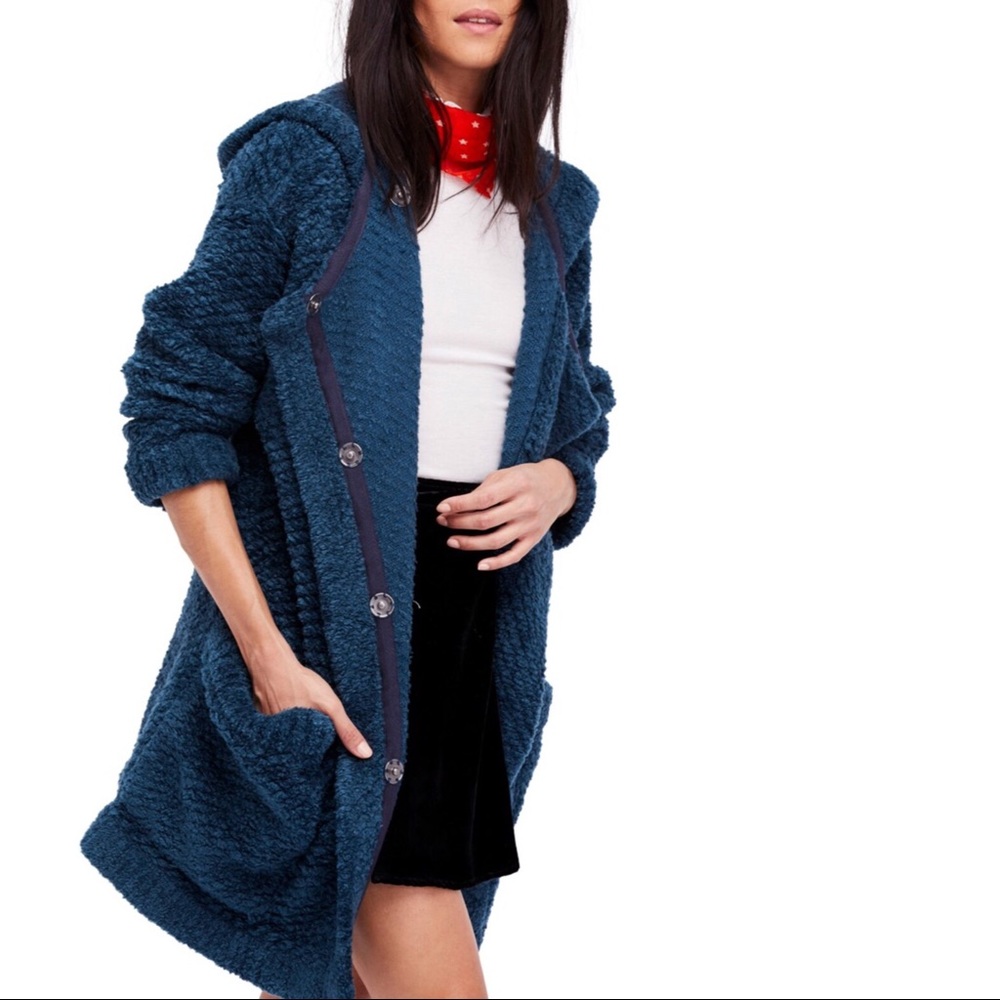 FREE PEOPLE Warm Wishes Cardigan Sweater. NWT